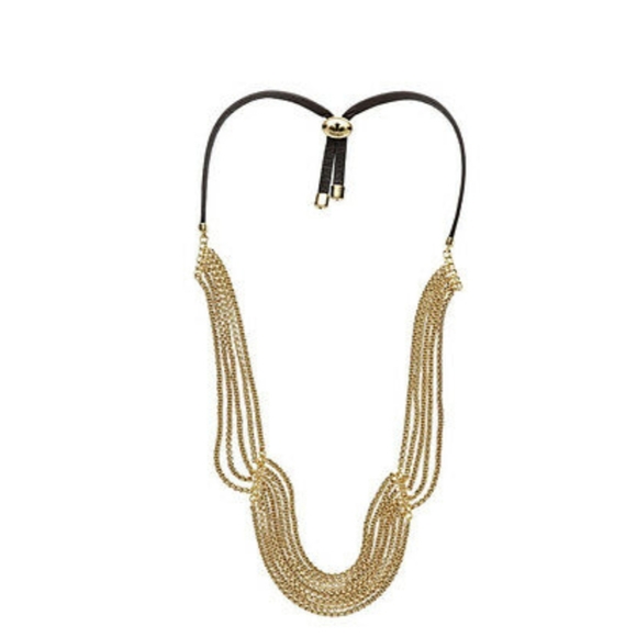 Fossil Jewelry Fossil Brand Gold Tone Modern Heirloon Necklace